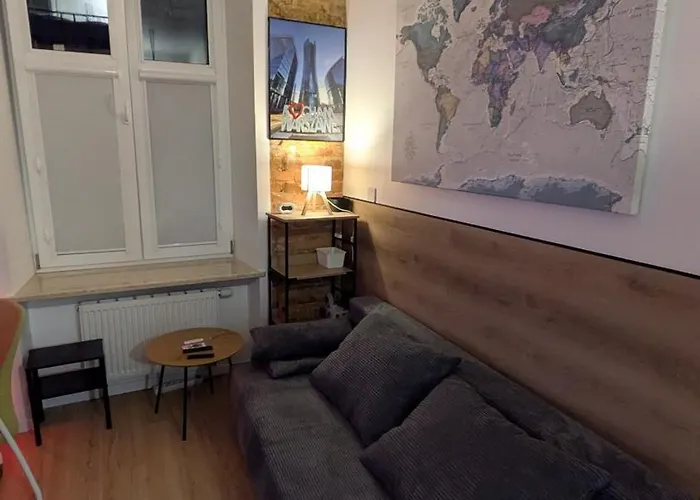 Apartment Compact Loft Metro Wola Warsaw